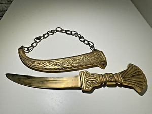 Handmade Egyptian copper dagger with Pharaonic design