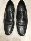 Stacy Adams 24813-001 (Somerset) Black Leather Slip On Loafers Size 10M