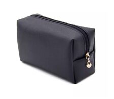 PU Leather Makeup Bag for Purse - Travel Cosmetic Pouch, Waterproof Toiletry Bag