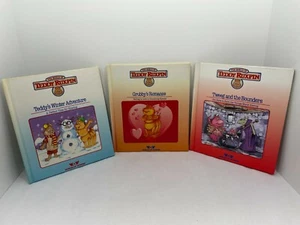Vintage The World of Teddy Ruxpin Lot of 3 Books From 1985 World Of Wonder - Picture 1 of 10