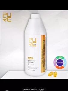 TEAFIRST 1000 ml 12% reines Keratin-Haarglättungsbehandlung verbessert... - Bild 1 von 6