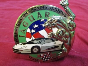1993 Jaguar Fort Stockton Texas Proving Ground Jaguar XJ220 grille badge NOS - Picture 1 of 4