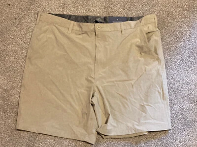 Croft & Barrow Men's Pleated Front Shorts Size 44 Tan Hits Above The Knee - Image 1 of 4