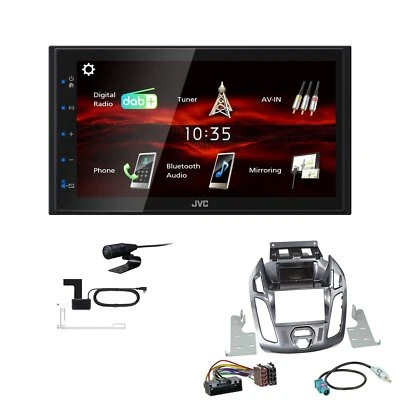 JVC KW-M180DBT Autoradio für Ford Tourneo Transit Connect Nebula ohne Display - Bild 1 von 4