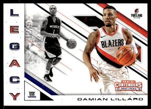 2018 Panini Contenders Draft Picks Damian Lillard #6 Legacy - Picture 1 of 2