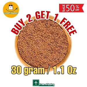 Semilla de berro de jardín 30 gramos Lepidium sativum Halim Aliv orgánica بذور الرشاد - رشاد - Imagen 1 de 3