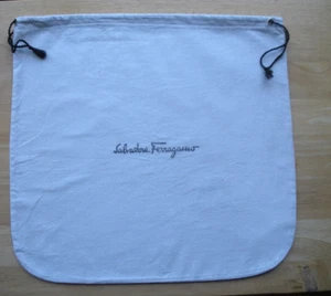 Vintage Salvatore Ferragamo Drawstring Dust Cover Bag 13"x12" for Handbags - Picture 1 of 2