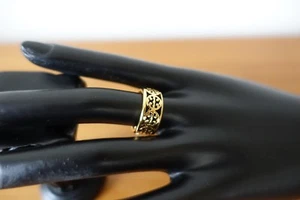 TORY BURCH RING IN GOLD COLOR. KINSLEY. RING SIZE 7. NEW - Picture 1 of 12
