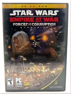 Brand New Sealed Star Wars: Empire At War Forces Of Corruption PC CD-ROM 2006 - Picture 1 of 5