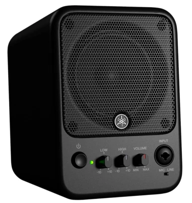 YAMAHA Powered Monitor Speakers 30W MS101-4 Black - Image 1 of 4