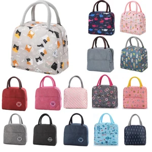 Lunch Bags for Women Thermal Insulated Lunch Food Tote Purse Work School Picnic - Picture 1 of 22