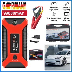 99800mAh Auto KFZ Starthilfe Jump Starter 12V Ladegerät Booster Power Bank PKW - Bild 1 von 14