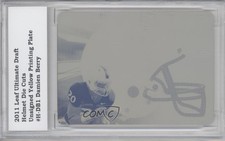 2011 Leaf Ultimate Draft Printing Plate Yellow 1/1 Damien Berry Rookie RC 0t3
