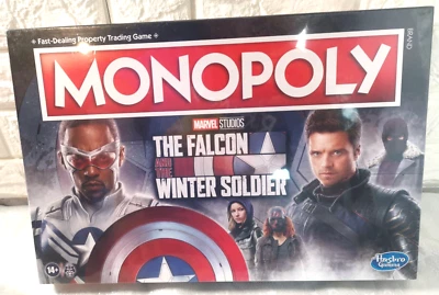 Monopoly: Marvel Studios The Falcon And The Winter Soldier Edition NEW & SEALED - Image 1 of 2