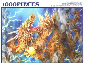 Rompecabezas Gold Dragon 1000 piezas - Imagen 1 de 1