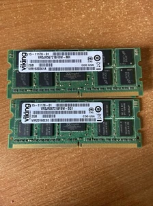 VIKING 15-11178-01 2GB memory module CISCO DDR2 ECC MINI-DIMM VR5JR567218FBW-MH* - Picture 1 of 2