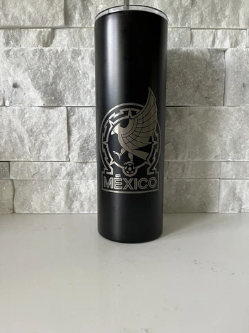 Mexico Soccer National Team Engraved Black 30oz. Game Day Tumbler Cover