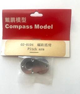 02-0104 Pitch Arm Model RC Helicopter Knight 50 New In Package - Picture 1 of 2