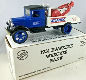 1931 Hawkeye Wrecker Bank Atlantic C&C Towing Phila PA. Vintage 1991 Certificate - Picture 1 of 7