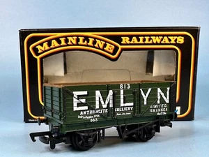 MAINLINE 37428 7 Plank Wagon EMLYN - OO GAUGE - Picture 1 of 9