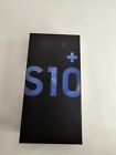 BOX NUR für Samsung Galaxy S10+ SM-G975U Prisma blau NUR BOX kein Handy enthalten