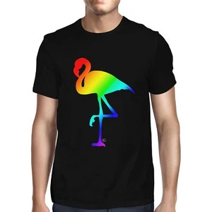 1Tee Herren T-Shirt Flamingo Rainbow Pride - Bild 1 von 24