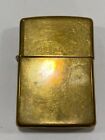 Vintage SOLID BRASS ZIPPO LIGHTER 1932 1992 Made in U.S.A.