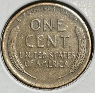 1950 d Lincoln Wheat Cent BIE Error & Die Clash & Filled D - Image 1 of 4