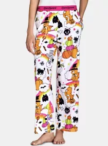 Care Bears Halloween Pajamas Pants Womens Size S M L XL Friends in costume NWT - Picture 1 of 3