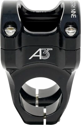 Industry Nine A35 MTB Mountain Bike Bicycle Stem Black +/- 9 degree 35.0 x 40mm - Image 1 of 3