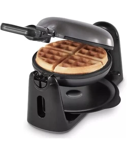 Dash Flip Belgisches Waffeleisen mit Antihaftbeschichtung 6,6 Zoll Oberfläche - Neu im Karton - Bild 1 von 5