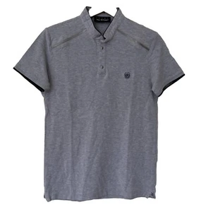 The Kooples Sport Shirt Mens Fitted Polo Short Sleeve 1/4 Button Pullover Size S - Picture 1 of 7