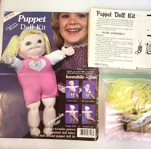 Suzanne McNeill Puppe Doll Kit Dancing Dana #6118 Vintage Kit 14" Handwerk - Bild 1 von 6