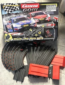 Carrera Go!!! DTM Master Class Audi Car Set (20062480) + 18 Extra Track Pieces - Picture 1 of 4