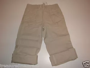 Children's Place Girl's Utility Pants / Capris ~ Size 4 ~ New With Tags - Picture 1 of 7