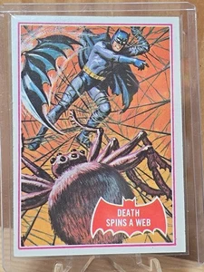 1966 Batman “red Bat” Death Skins A Web 18a - Picture 1 of 2