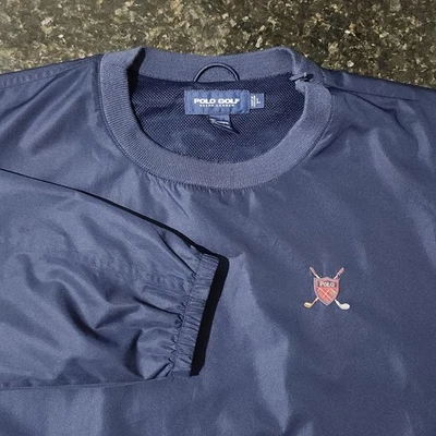 Vintage Polo Golf Ralph Lauren Jacket Pullover Windbreaker Shell Mens Large  - Image 1 of 4