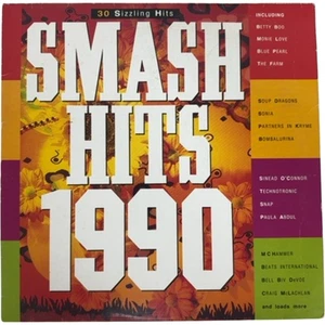 Smash Hits 1990 Album 30 Sizzling Hits Vinyl LP - Picture 1 of 11