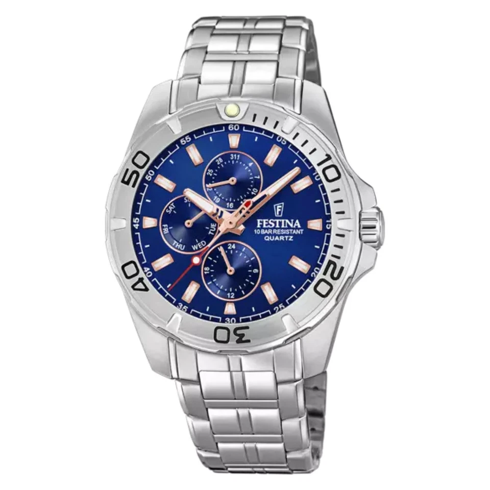 Watch Festina F20445/5 Multifunction collection Man 43mm Stainless steel - Image 1 of 1