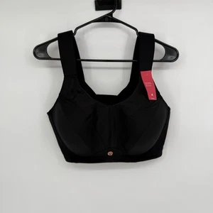 LIVI Active Damen Sport BH schwarz Qualität Vent Lane Bryant Größe 40 DDD - NEU - Bild 1 von 9