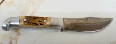 Cuchillo de hoja fija R. H. Ruana estampado M 1962-1983 vendido por el dueño original Foto 1 de 4