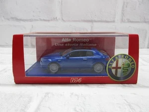 Modellino auto minicar 1/43 Alfa Romeo Brera 2005 blu concessionario - Foto 1 di 3