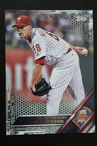 2016 Topps Update Black Parallel JEREMY HELLICKSON /65 - Picture 1 of 2