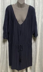 Badeanzüge für alle dunkelblau Schwimmen Cover-Up Strampler Gr. 22/24 tiefer V-Ausschnitt - Bild 1 von 11