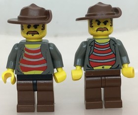 LEGO&reg; Minifigure Adventurers Dino Island Mr. Cunningham 5955 5987 adv019 adv020