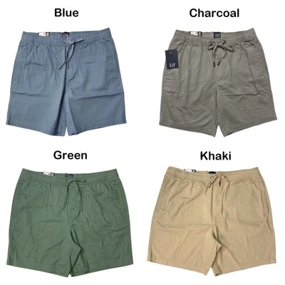 Gap Men's Soft Cotton 7" Inseam Pockets Pull On Short - Image 1 of 2