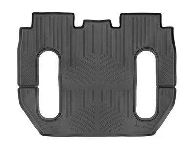 Revestimiento de piso WeatherTech para Tesla Model X 2016-2018 - 2ª/3ª fila, negro Foto 1 de 4