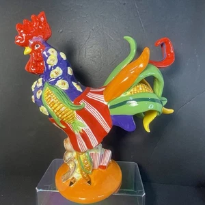 Geflügel in Bewegung Hahn Sharon Neuhaus Westland Geschenkware Popcorn Huhn - Bild 1 von 20