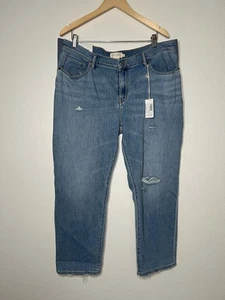 Pantalones de mezclilla de maternidad Hatch The Boyfriend talla 31 bajo el vientre calce relajado nuevos con etiquetas - Imagen 1 de 6