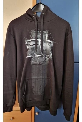 1x Rammstein Pullover Hoodie Schwarz mit Aufdruck Gr. 2XL / XXL   - Bild 1 von 2